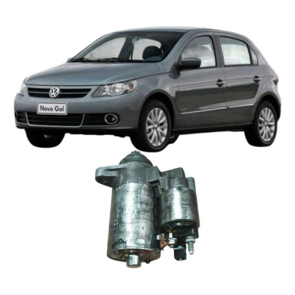 Motor Arranque Partida Volkswagen Gol 2011 1.0 F000al1425