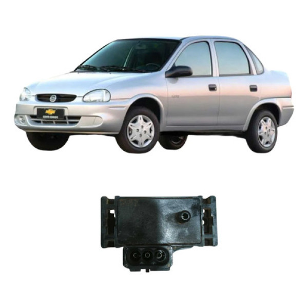 Sensor Pressao Map Chevrolet Corsa 2008 1.8 Original