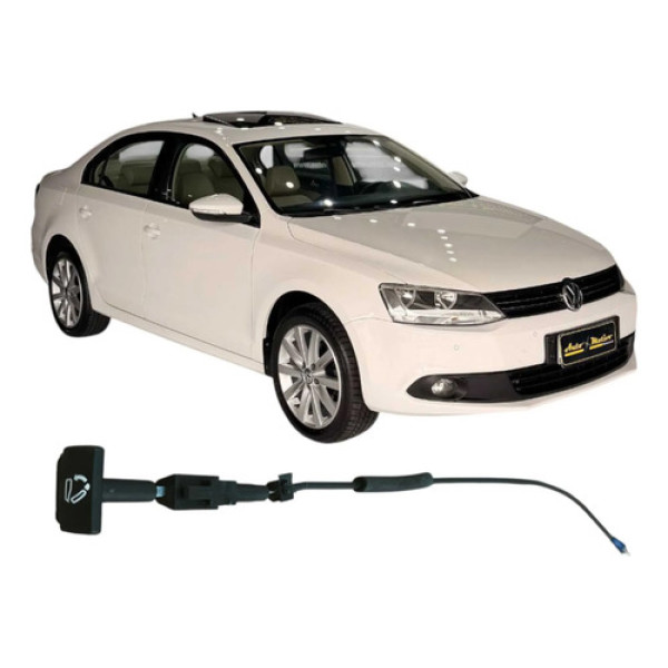 Puxador Escoro Traseiro Volkswagen Jetta 2013 2.0 Original Preto