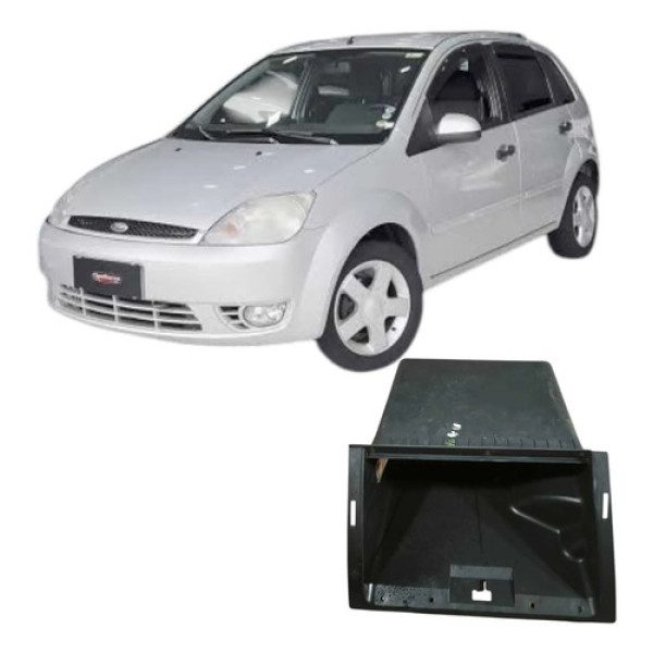Acabamento Porta Luvas Ford Fiesta 2005 1.0 Original