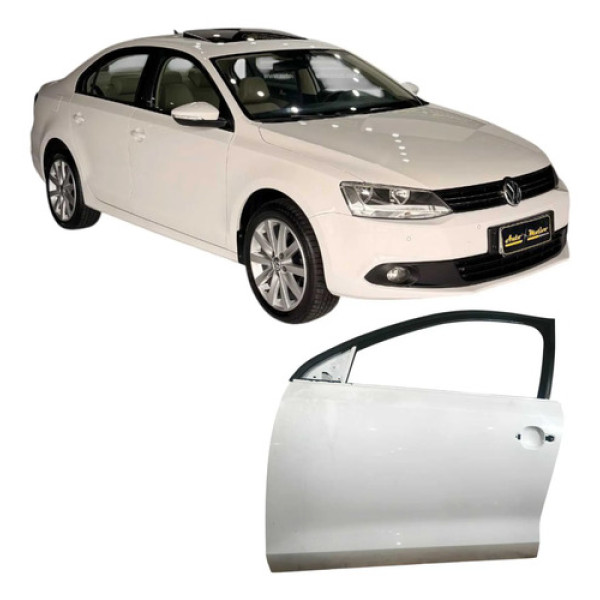 Porta Dianteira Esquerdo Volkswagen Jetta 2013 2.0 Original Dianteira Esquerdo Branco