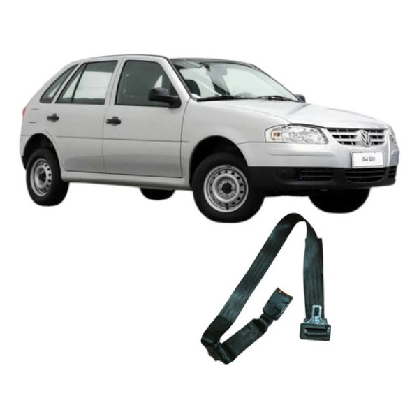 Cinto Traseiro Central Volkswagen Gol 2009 1.0 Original
