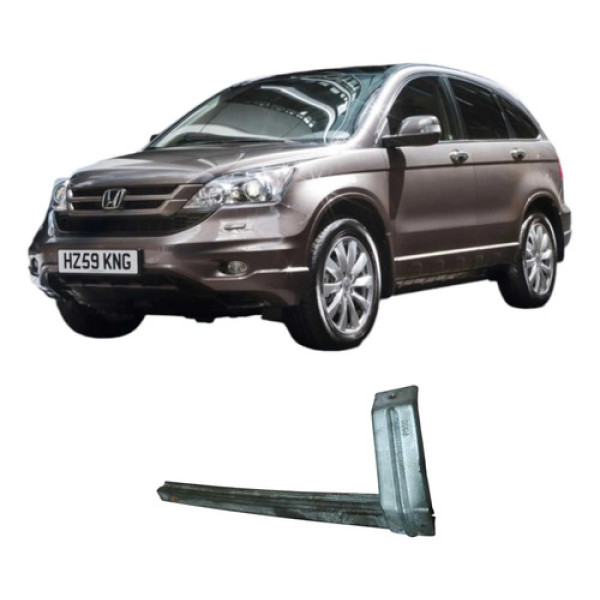 Canaleta Vidro Traseira Direita Honda Cr-v 2010 2.0 Original Preto
