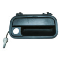 Maçaneta Externa Dianteira Direita Corsa Wind 2000 Original Preto Dianteira