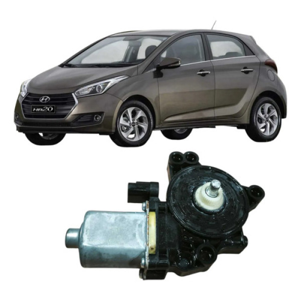 Motor Vidro Dianteiro Direito Hyundai Hb20 2016 Original