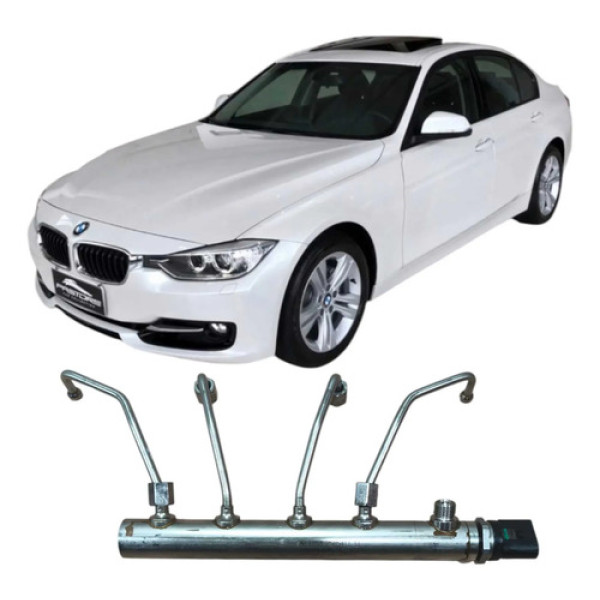 Flauta Bico Injetor Bmw 320i 2.0 Turbo Flex 2015 13537585411