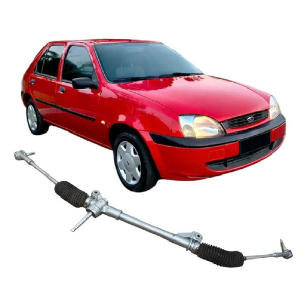 Caixa Direção Mecânica Ford Fiesta 2000 1.0 4p Original
