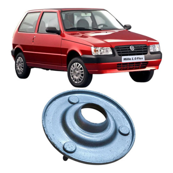 Prato Coxim Amortecedor Fiat Uno Mille 2006 1.0 Original