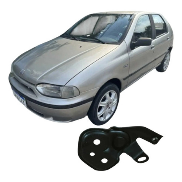 Trava Direito Banco Traseiro Fiat Palio 1997 1.0 Original  Preto