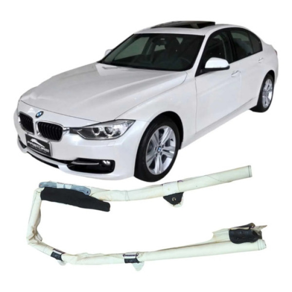 Cortina Airbag Teto Direito Bmw 320i 2015 2.0 722104612 Branco