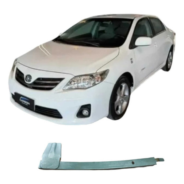 Guia De Vidro Porta Dianteira L.d Toyota Corolla 2013 Orig Prateado