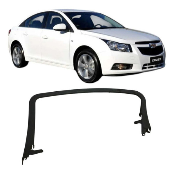 Moldura Porta Traseira Direita Gm Cruze Sedan 2014 95321399 Prateado