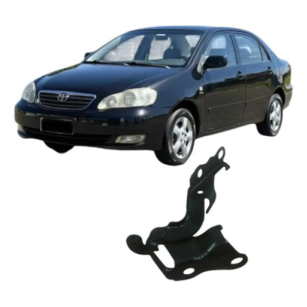Dobradiça Esquerda Capô Toyota Corolla 2004 Original