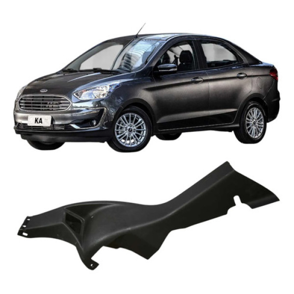 Soleira Traseira Direito Ford Ka 2020 1.0 3c  E3b5f31016a Preto
