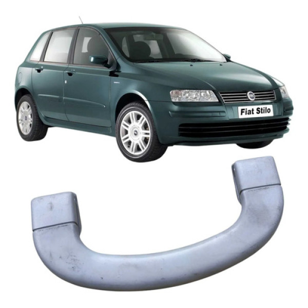 Maçaneta Apoio Teto Fiat Stilo 1.8 2003 Original  Branco