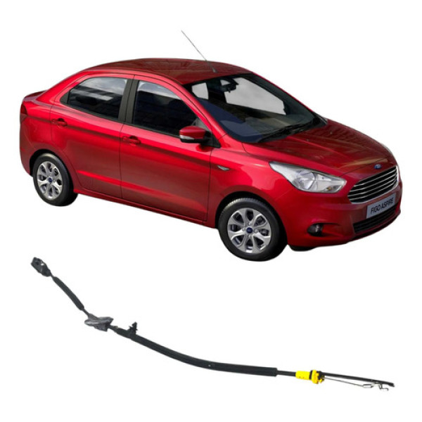 Cabo Fechadura Traseira Direita Ford Ka 1.0 3c 2018-2021 Branco