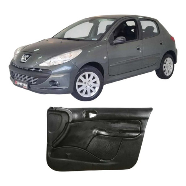 Forro Porta Dianteira Direita Peugeot 207 2009 1.4 Original