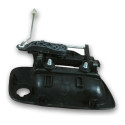 Maçaneta Porta Esquerda Chevrolet Astra 2002 2.0 Original  Vermelho Traseira