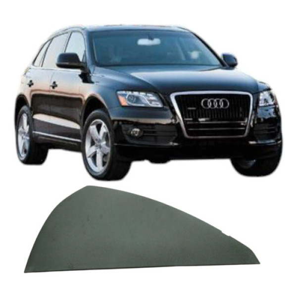 Acabamento Tampa Esquerda Painel Audi Q5 2012 2.0 8r0857085 Preto Listras