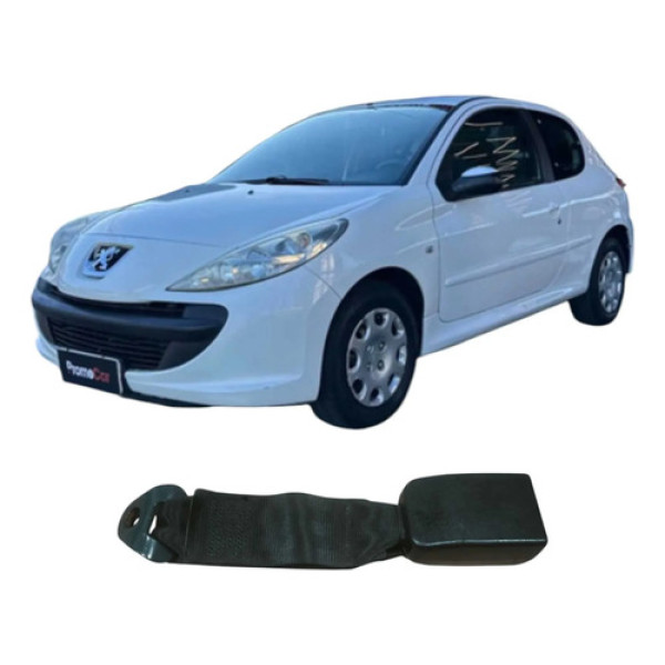 Engate Cinto Segurança Traseiro Peugeot 207 2005 Original