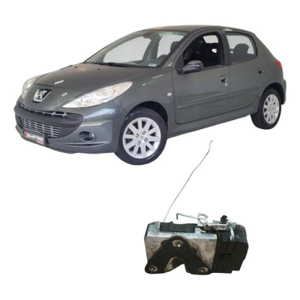Fechadura Dianteira Esquerda Peugeot 207 2009 1.4 Original
