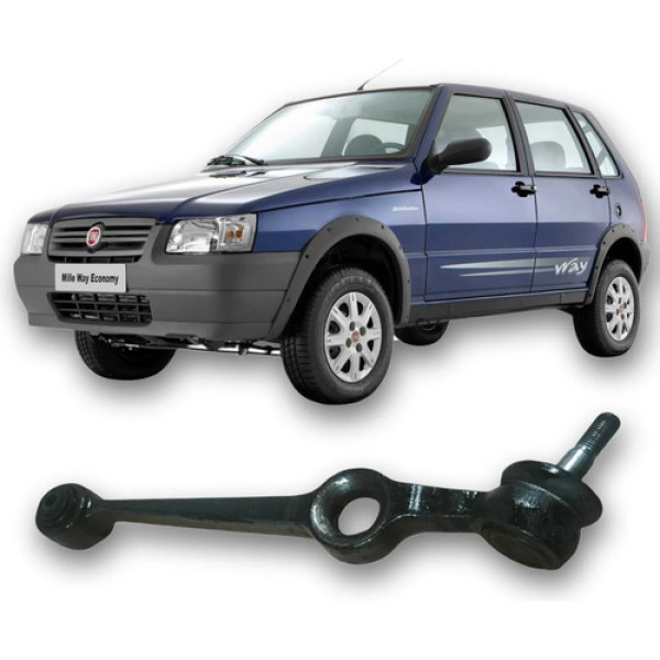 Braço Suspensão Esquerda Fiat Uno Mille Economy 2012