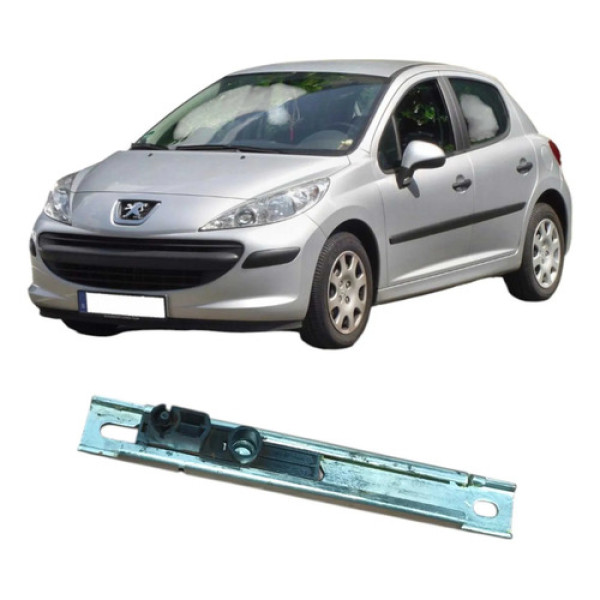 Regulador Altura Cinto Direito Peugeot 207 2009 1.4 Original Prateado