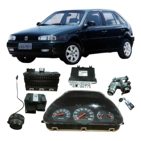 Kit Code Volkswagen Gol 1999 1.0 1avi70bq Original
