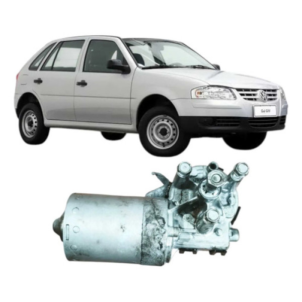 Limpador Dianteiro Volkswagen Gol 2009 2603091626 Original Prateado
