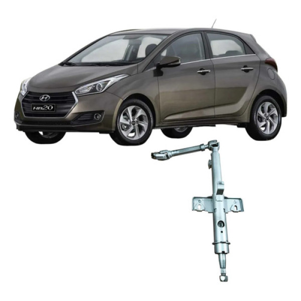 Coluna Direção Hyundai Hb20 2016 1.0 3c Original