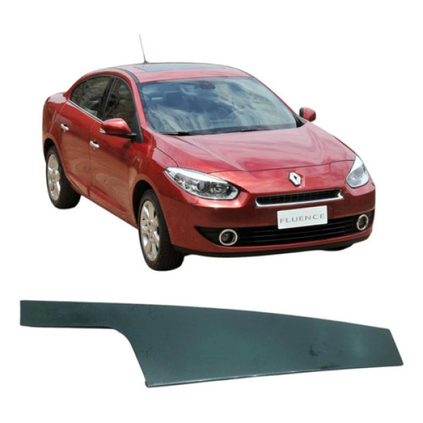 Moldura Coluna Dianteira Esquerda Renault Fluence 2014