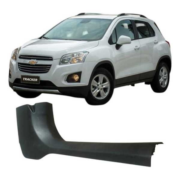 Moldura Soleira Diant Dir Tracker 2015 Lado Dir Orig Preto
