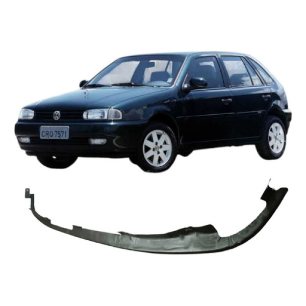 Friso Parachoque Dianteiro Volkswagen Gol 1999 1.0 Original