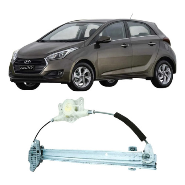 Maquina Vidro Dianteira Direita Hyundai Hb20 2016 Original