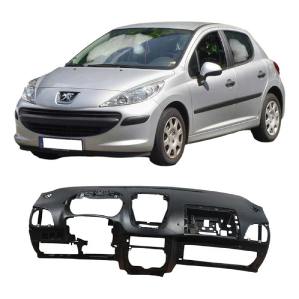 Capa Painel Tabelier Peugeot 207 2009 1.4 Original  Preto