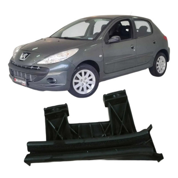 Guia Vidro Dianteiro Esquerdo Peugeot 207 2009 Original  Preto