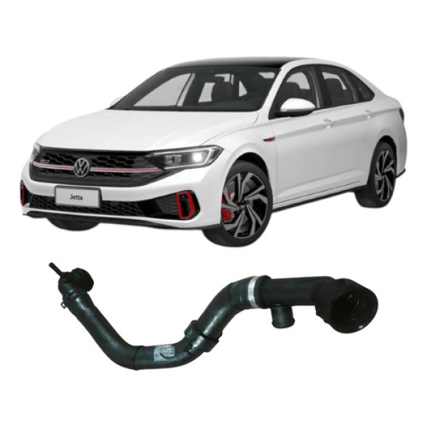 Mangueira Intercooler Volkswagen Jetta 2023 2.0 Original Preto