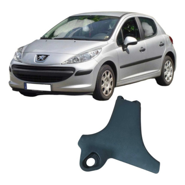 Moldura Inferior Coluna Esquerda Peugeot 207 1.4 Original