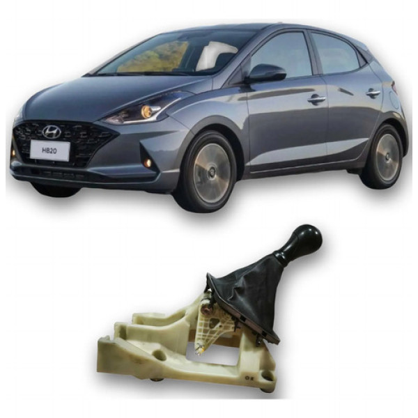 Alavanca Cambio Manual Hyundai Hb20 2021 1.0 3c 437001s000