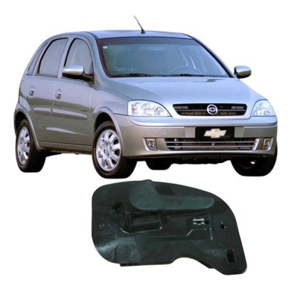 Maçaneta Traseira Esquerda Chevrolet Corsa 2006 1.8 Original Preto Traseira