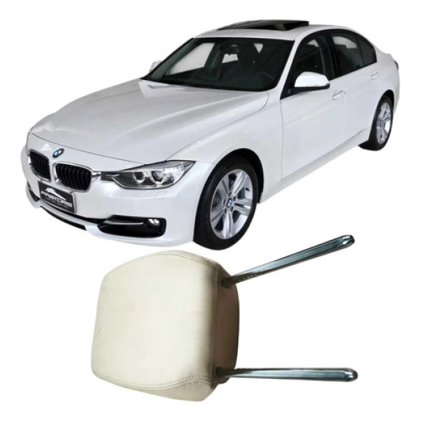 Encosto Cabeça Dianteira Direita Bmw 320i 2015 Original Branco
