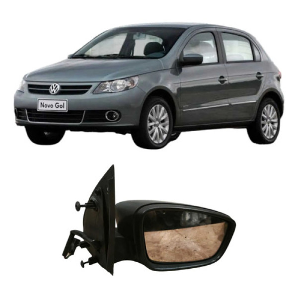 Retrovisor Elétrico Direito Volkswagen Gol 2010 Original