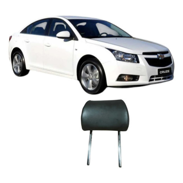 Encosto Cabeça Traseiro Gm Cruze Sedan 2014 1.8 Original Preto