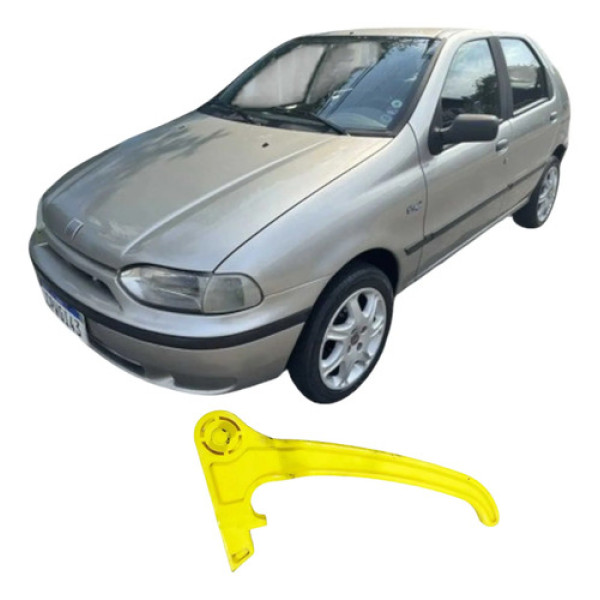 Alavanca Puxador Abertura Capo Fiat Palio 1997 1.0 Original 