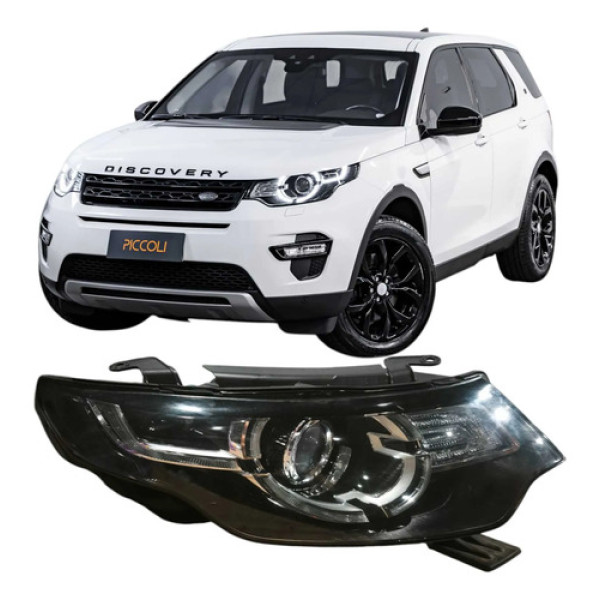 Farol Direito Lr Discovery Sport 2018 2.0 Fk7213w029eg Direito/passageiro