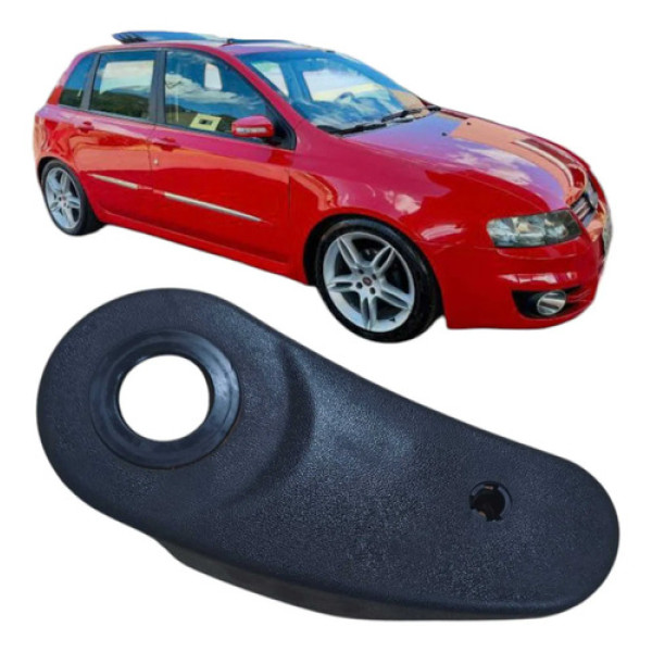 Acabamento Proteção Banco Dianteiro Esquerdo Fiat Stilo 2009 Preto
