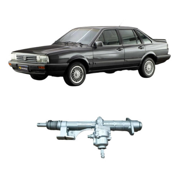 Caixa Setor Direção Mecânica Vw Santana 1991 Zbc422105