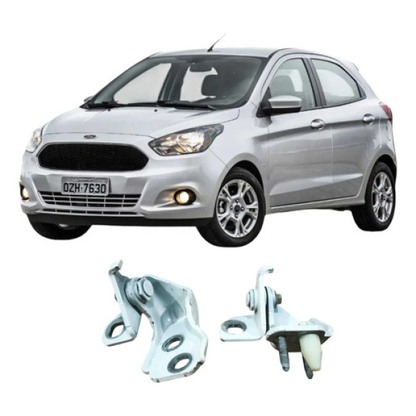 Par Dobradiça Dianteira Direita Ford Ka 2017 1.0 3c Original