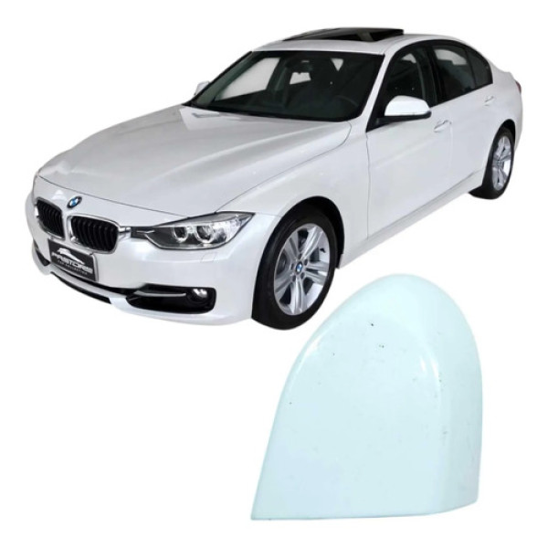 Moldura Maçaneta Dianteira Esquerda Bmw 320i 2.0 Original Branco Dianteira