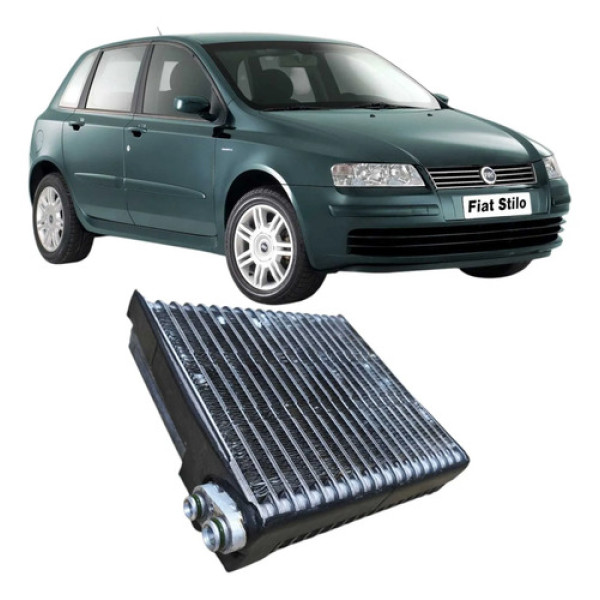 Radiador Caixa Ac Fiat Stilo 1.8 2003 932871 Original Preto